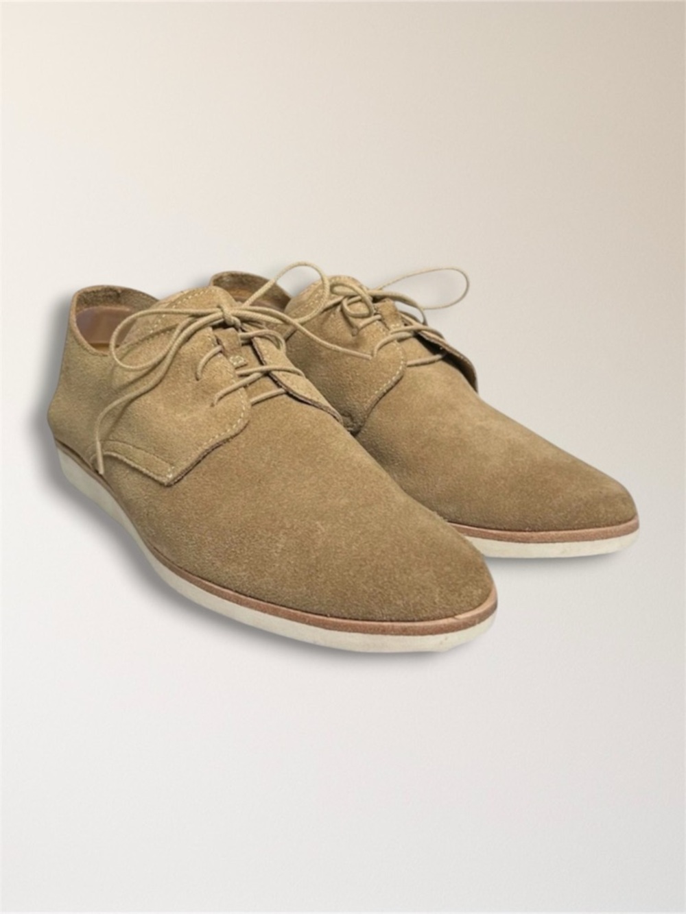 Nisolo‎ Men's 8 Stone Sedona Suede Travel Derby Oxford Leather Shoes New in Box